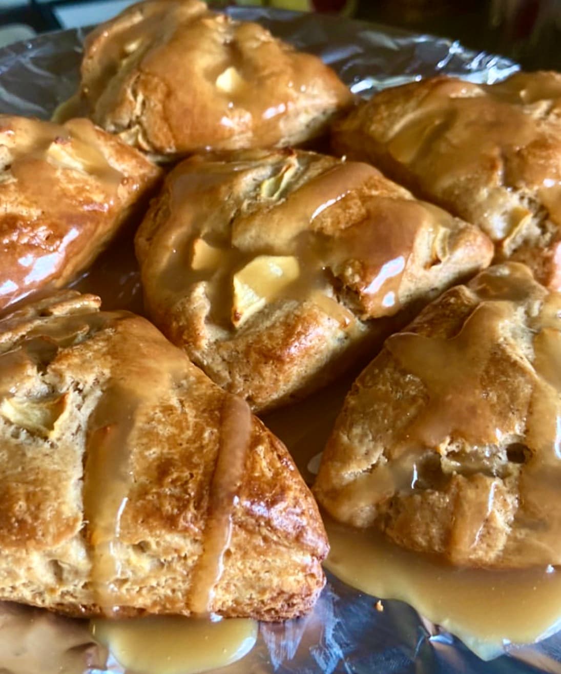 Apple Cinnamon Scones